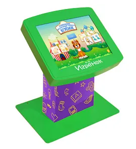 Зеленый интерактивный стол Игрёнок Mini