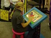 Голубой интерактивный стол Игрёнок Mini