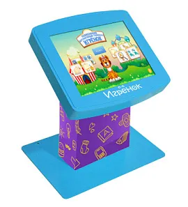 Голубой интерактивный стол Игрёнок Mini