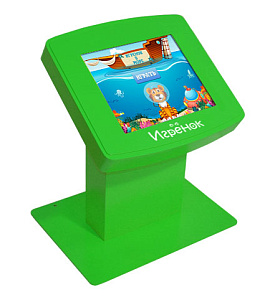 Зелёный интерактивный стол Игрёнок Mini Econom